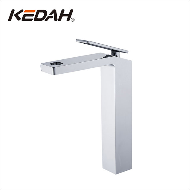 Basin Faucet with Hollow Spout