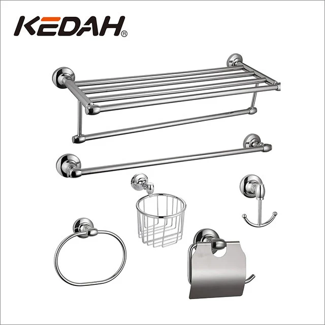 Quality 6 Piece Bathroom Accessories