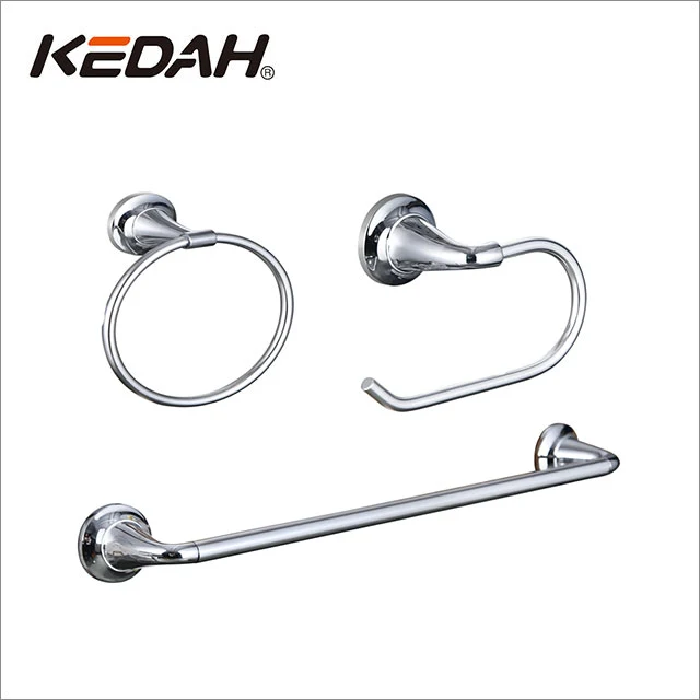 Towel Rack, Towel Ring Paper Holder 3 Piece Bathroom Hardware Set